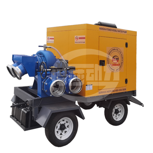 移动拖车式排水泵车的用途分析